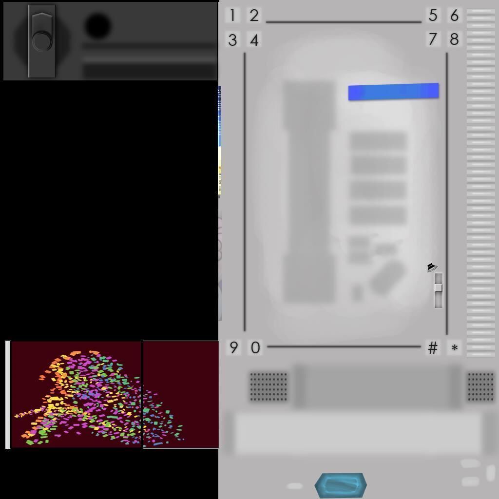 Office Table Free low-poly 3D model_9