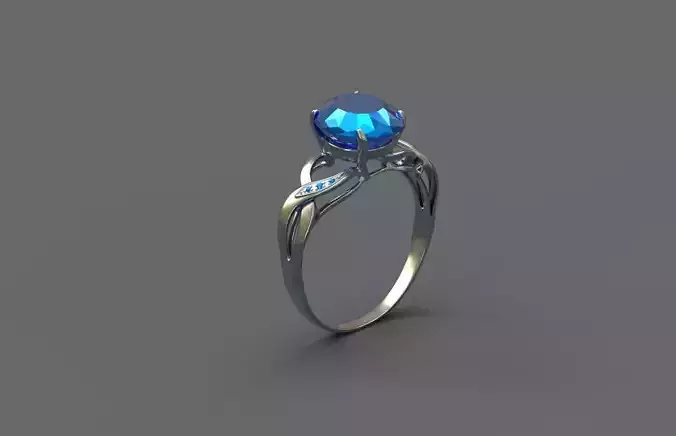 High-Quality 3D Ring Model
