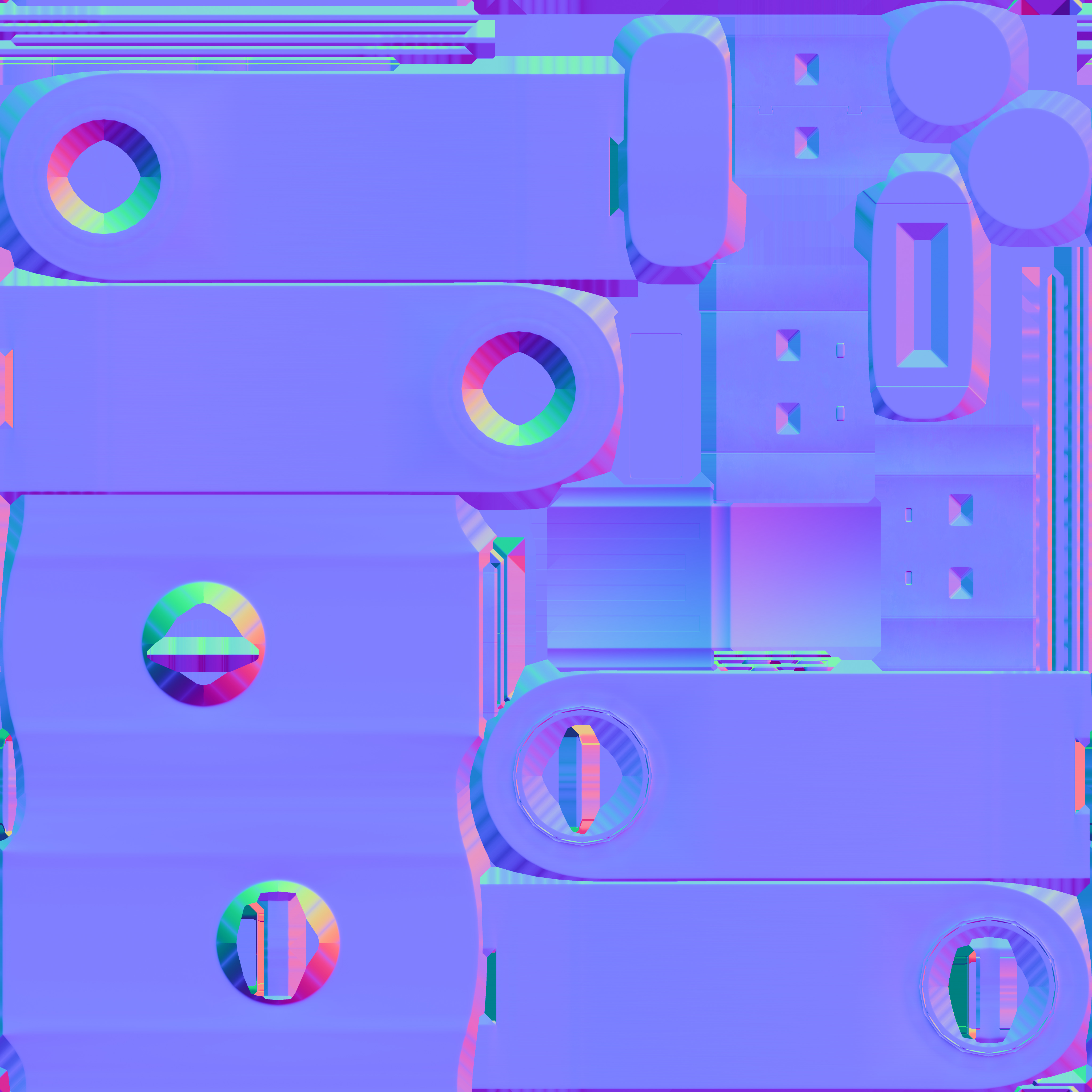 USB Drive Free low-poly 3D model_2