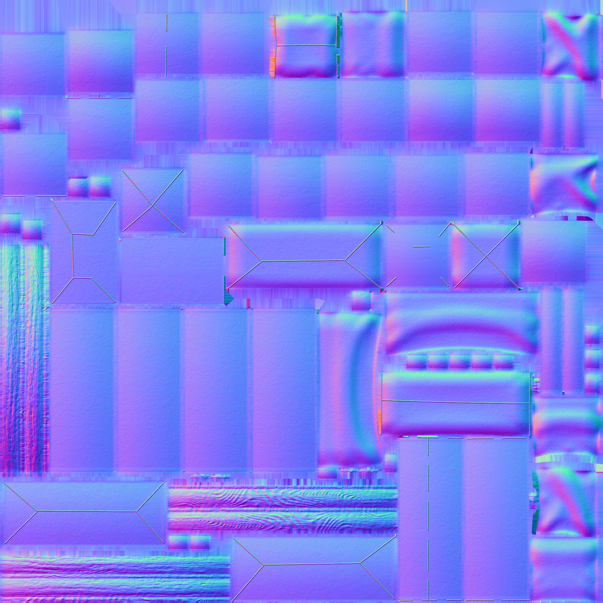 Boxes And Pallet Free low-poly 3D model_2