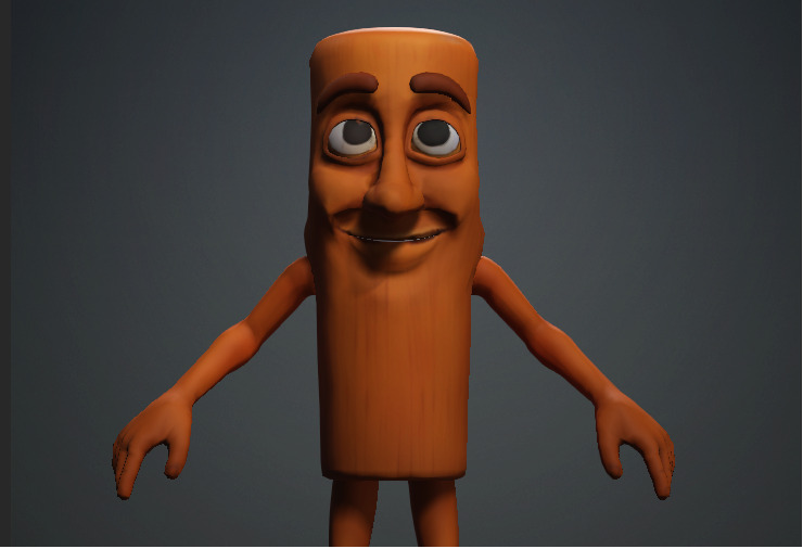 Tung Tung Tung Sahur iAvatar for iclone 3D model_2