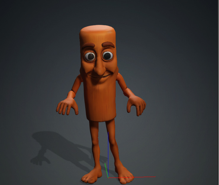 Tung Tung Tung Sahur iAvatar for iclone 3D model_1