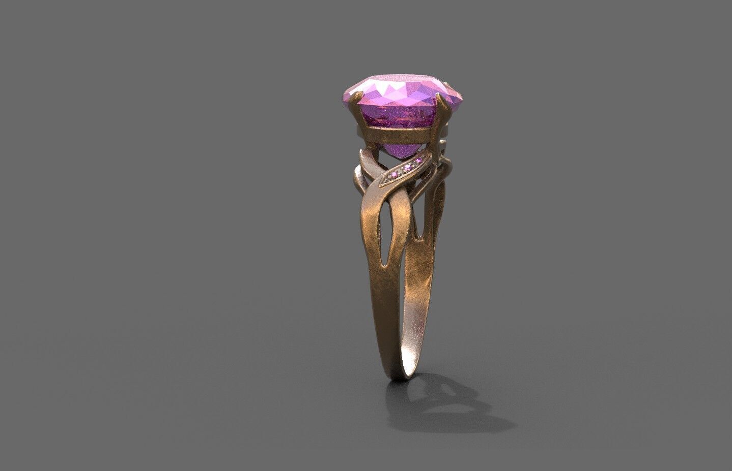 High-Quality 3D Ring Model Pack 4 Low-poly 3D model_19