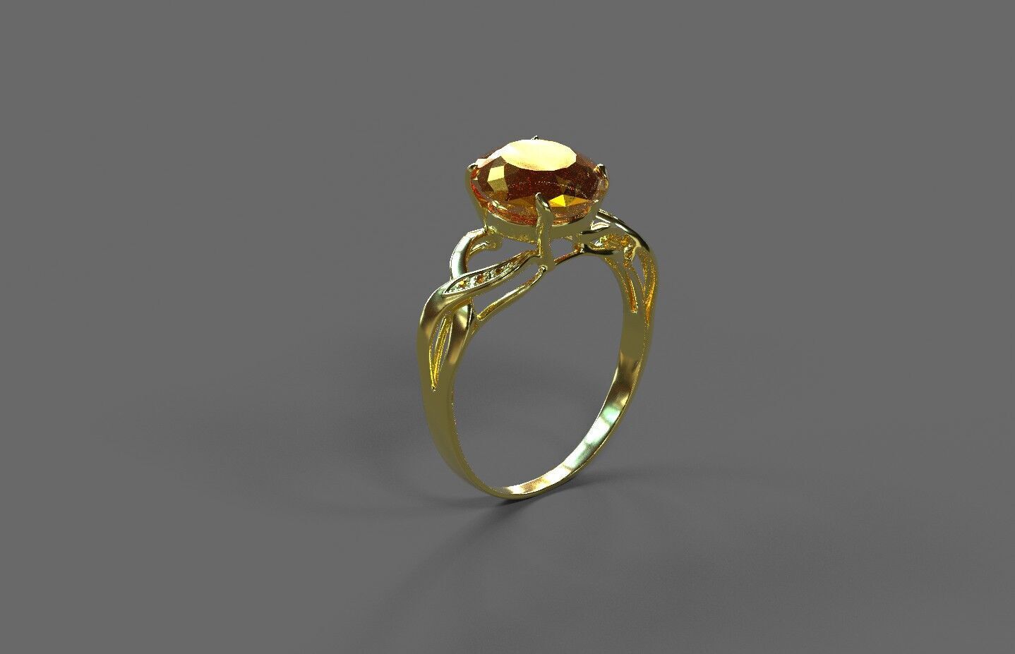High-Quality 3D Ring Model Pack 4 Low-poly 3D model_1