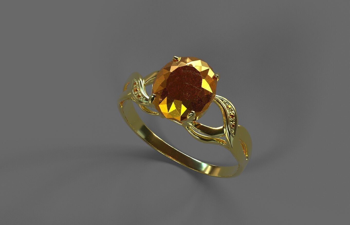 High-Quality 3D Ring Model Pack 4 Low-poly 3D model_5