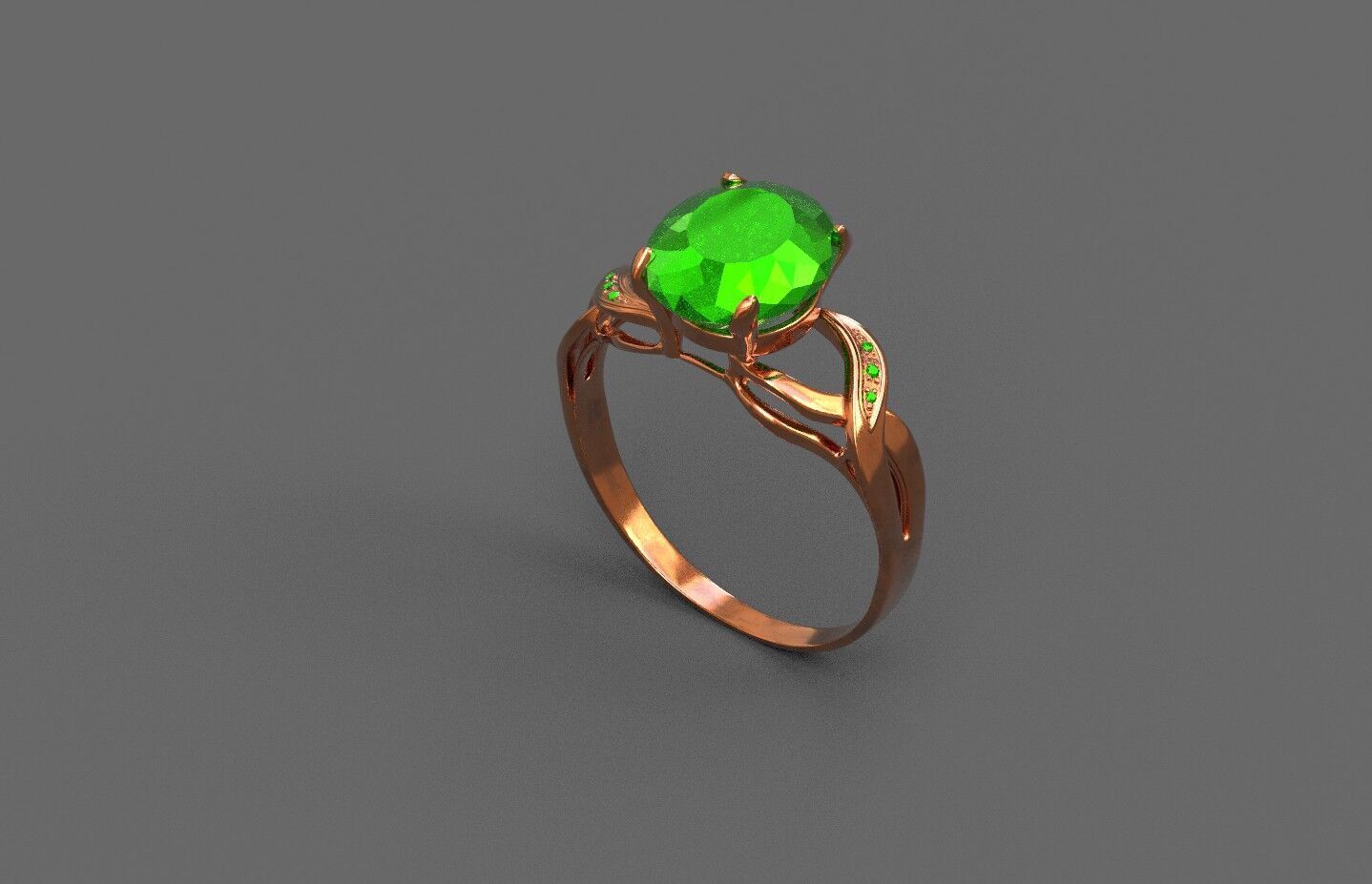 High-Quality 3D Ring Model Pack 4 Low-poly 3D model_13