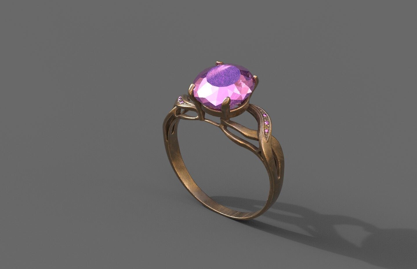High-Quality 3D Ring Model Pack 4 Low-poly 3D model_18