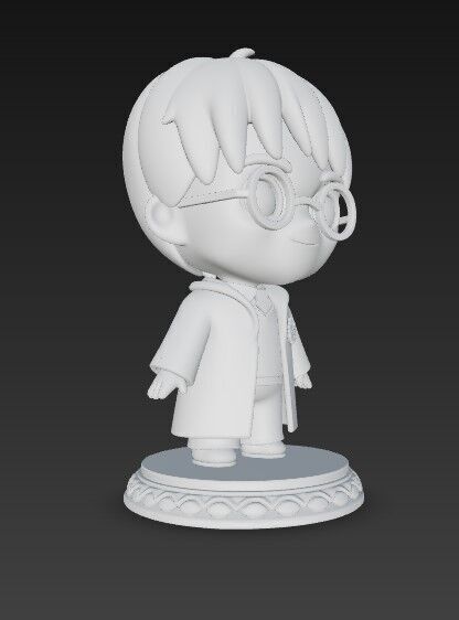 The Chosen One in Chibi Form 3D print model_1