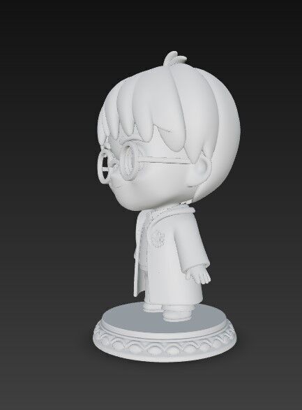 The Chosen One in Chibi Form 3D print model_3