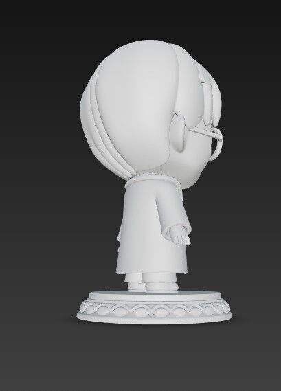The Chosen One in Chibi Form 3D print model_11