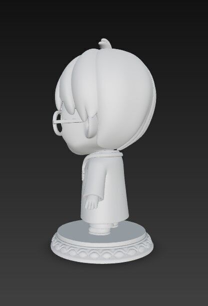 The Chosen One in Chibi Form 3D print model_16