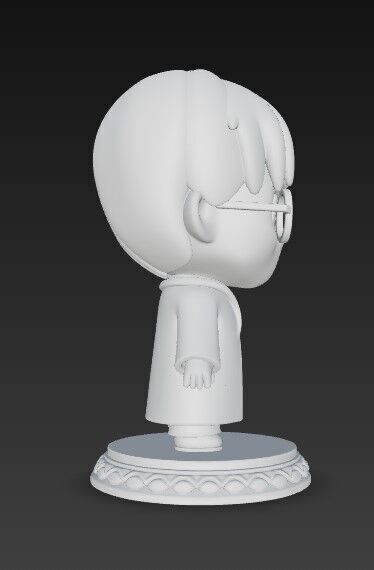 The Chosen One in Chibi Form 3D print model_10