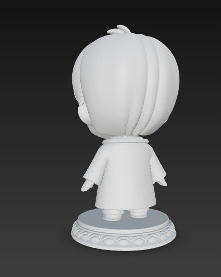 The Chosen One in Chibi Form 3D print model_14
