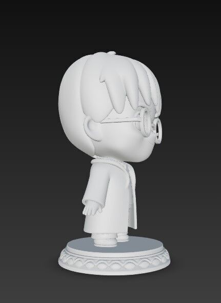 The Chosen One in Chibi Form 3D print model_9