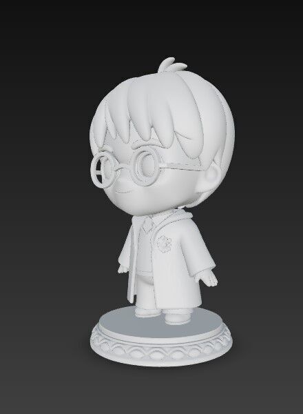 The Chosen One in Chibi Form 3D print model_4
