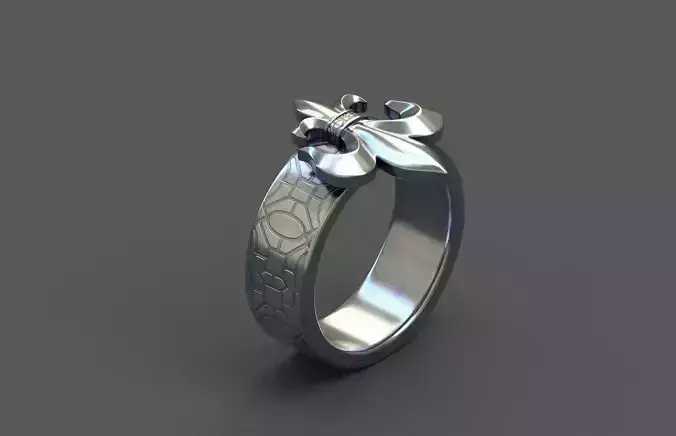High-Quality 3D Ring Model