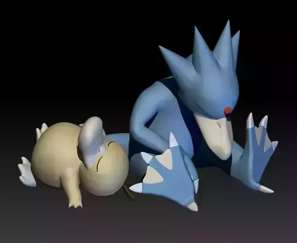 Pokemon Psyduck Golduck