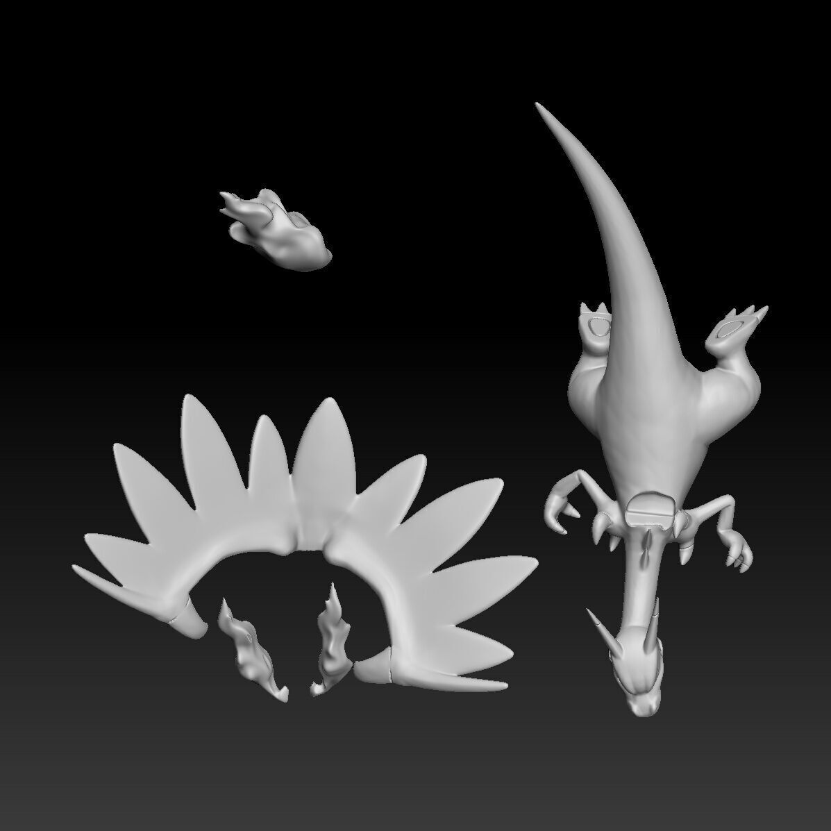 Pokemon Charizard Mega Evolution X 3D print model_2