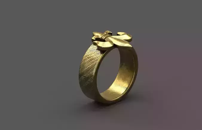 High-Quality 3D Ring Model