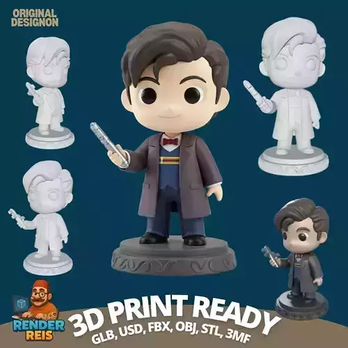 The Time Lord in Chibi Form