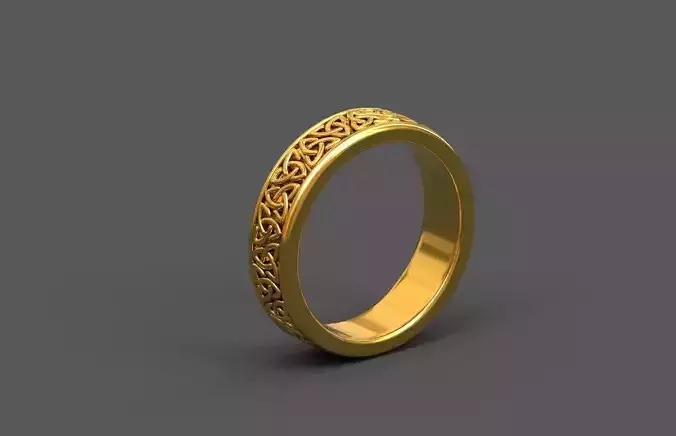 High-Quality 3D Ring Model