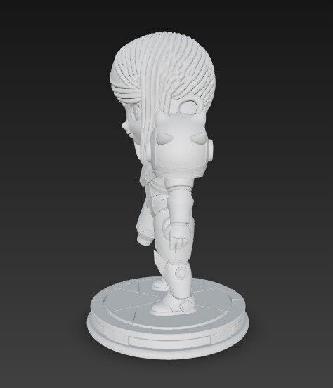 Savior of the Galaxy in Chibi Form 3D print model_15