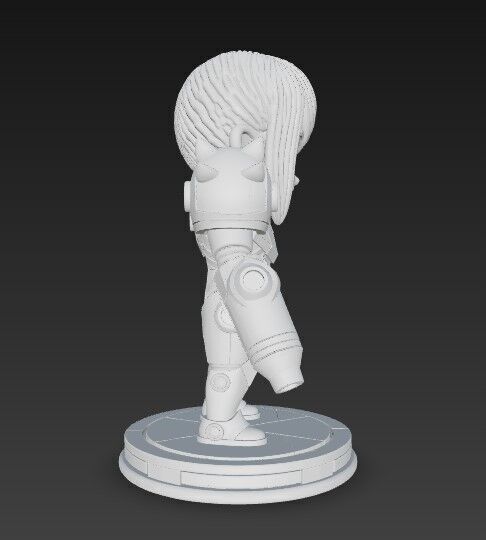 Savior of the Galaxy in Chibi Form 3D print model_9