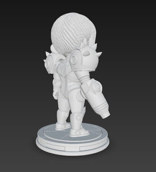 Savior of the Galaxy in Chibi Form 3D print model_10