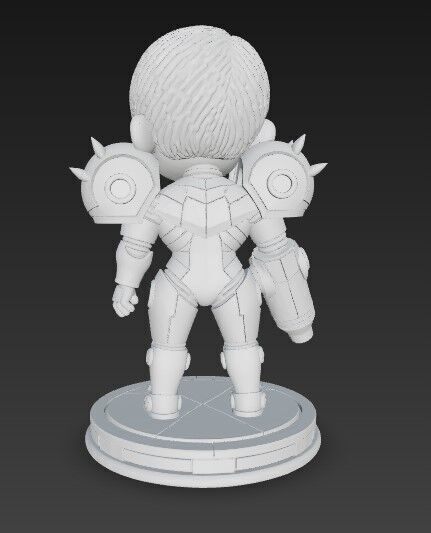 Savior of the Galaxy in Chibi Form 3D print model_12