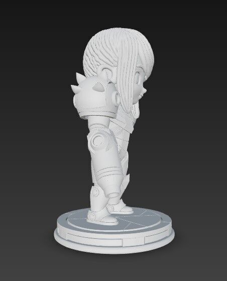 Savior of the Galaxy in Chibi Form 3D print model_8