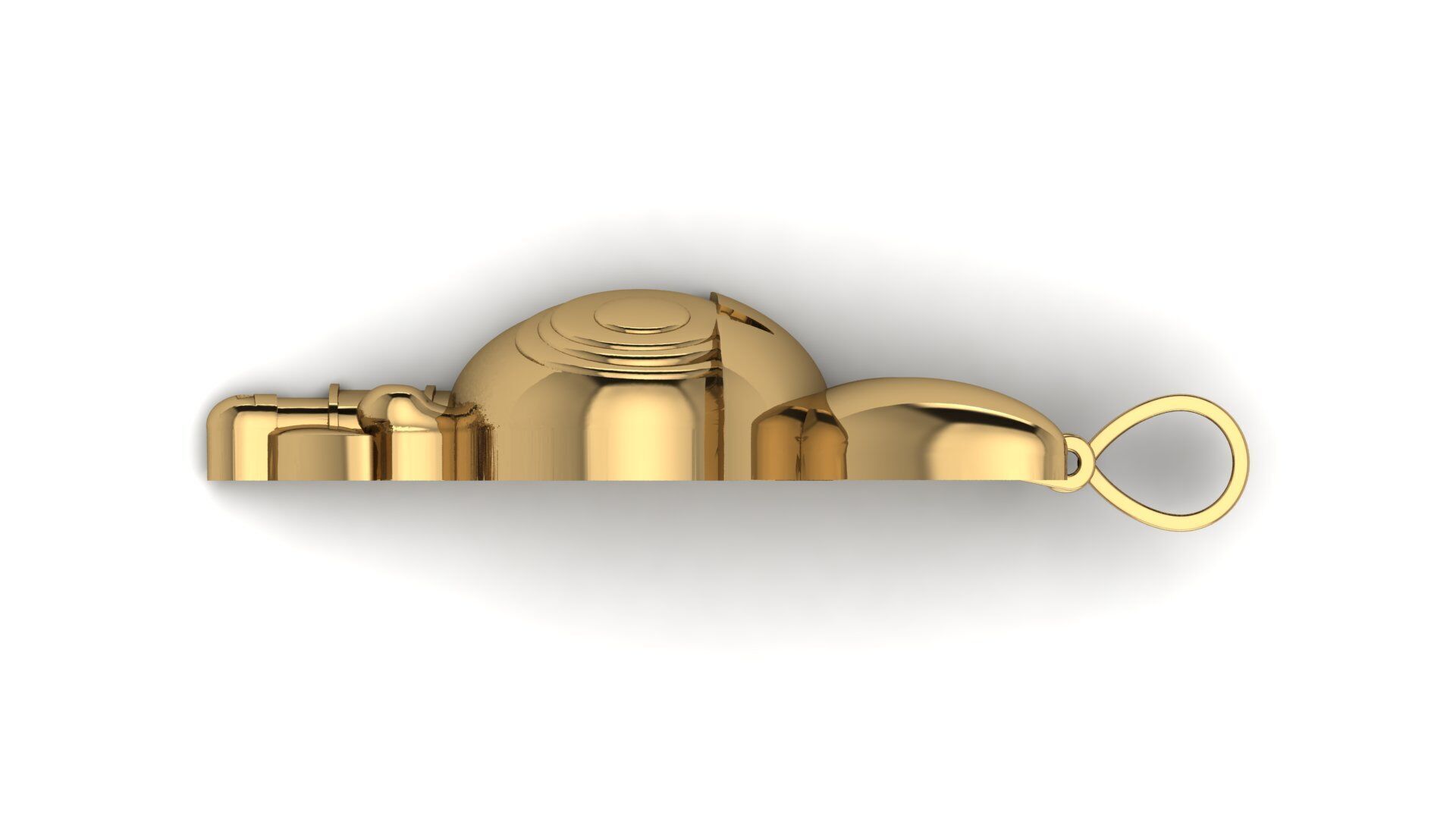 Powerpuff Girl Bubble Pendant 2 Inches 3D print model 3D print model_5