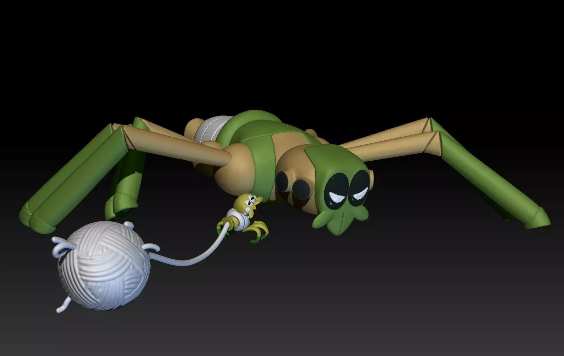 Pokemon Tarountula Spidops 3D print model_0