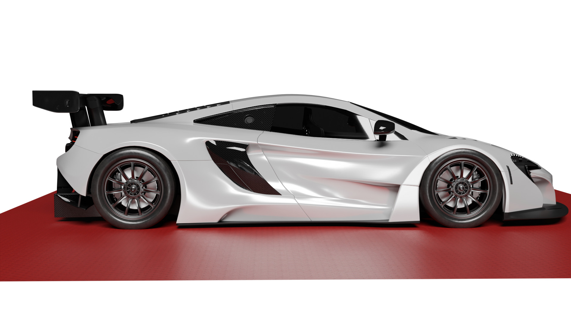 Sport car 3D model_5