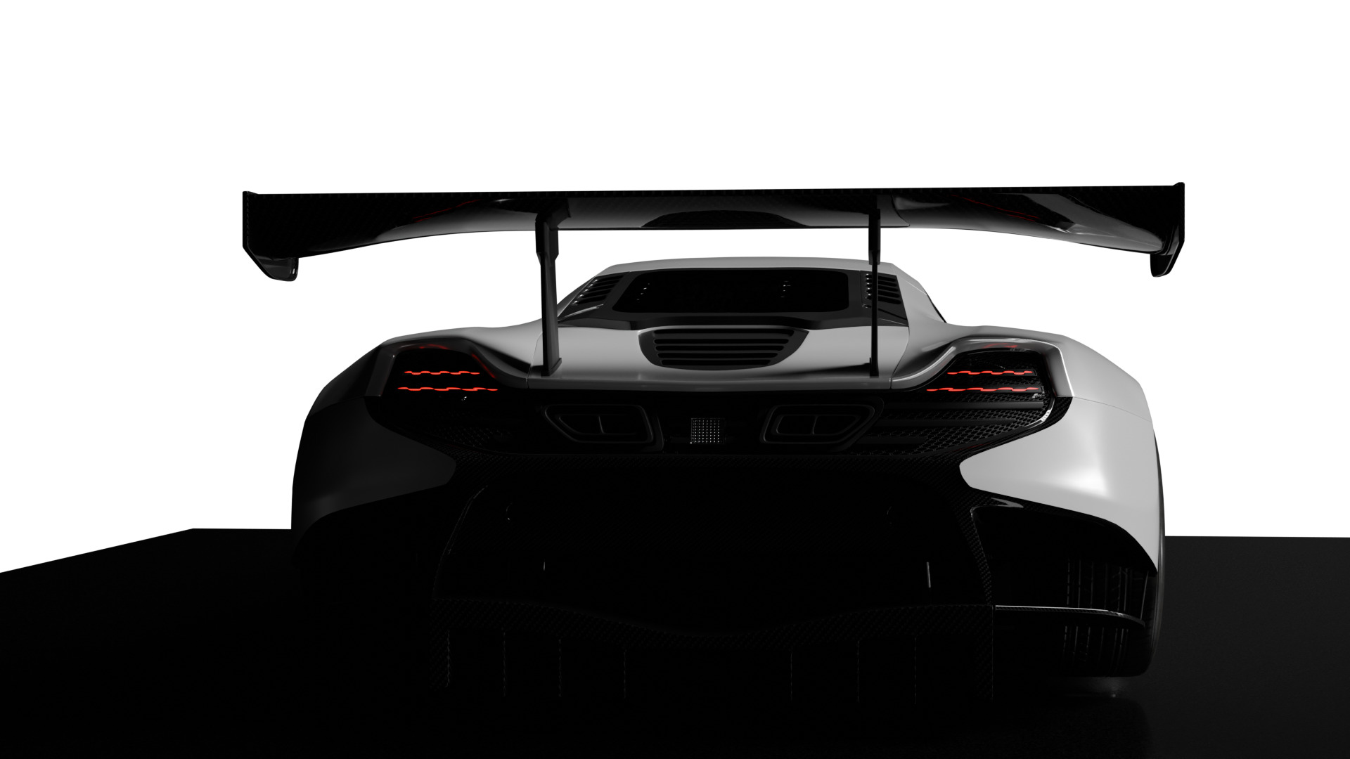 Sport car 3D model_3