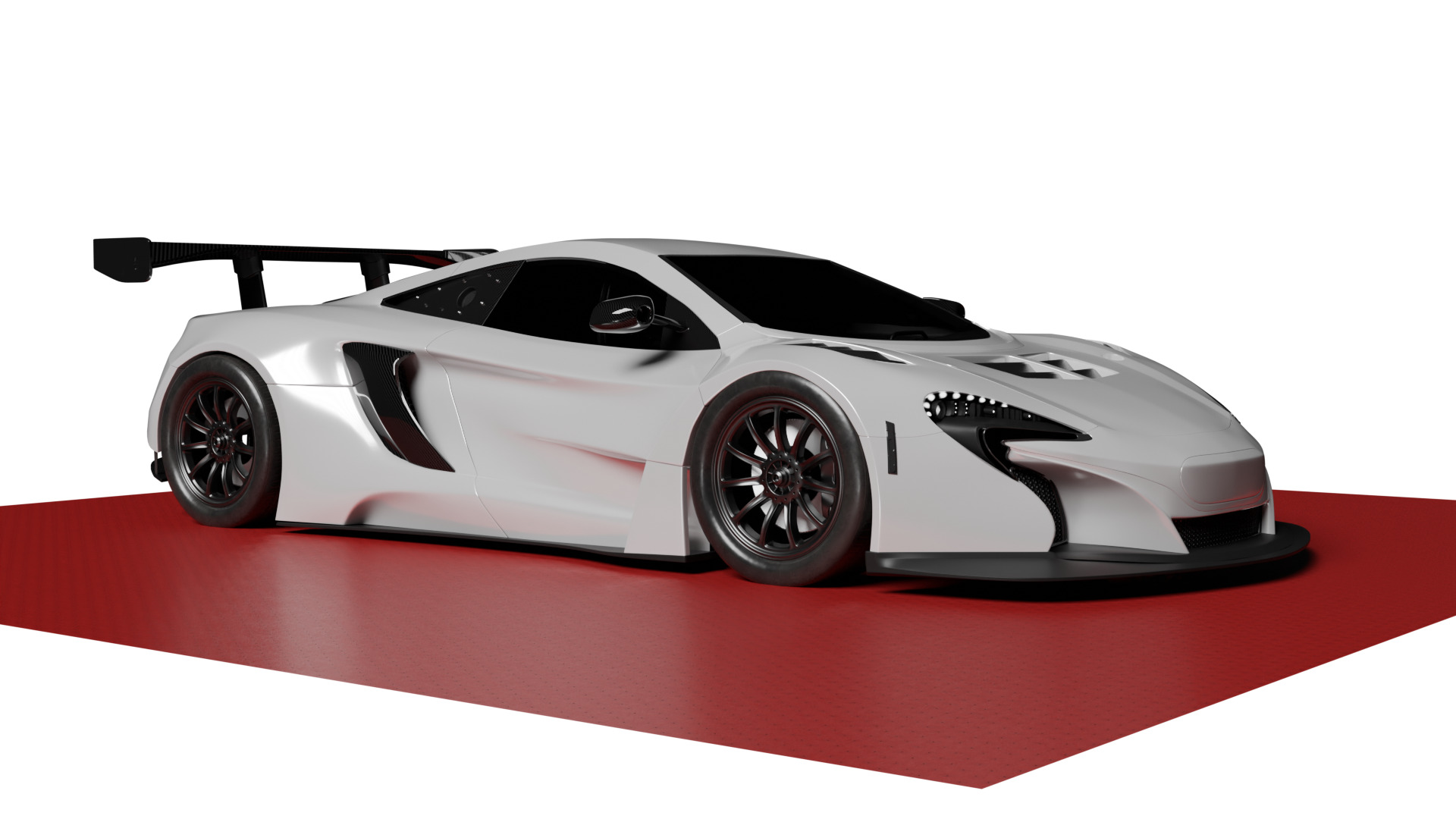 Sport car 3D model_4