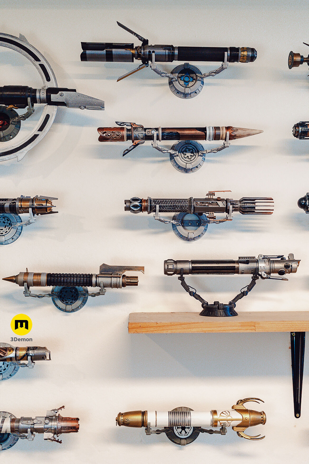 Jedi Survivor Customizable Lightsaber Collection 3D print model_16