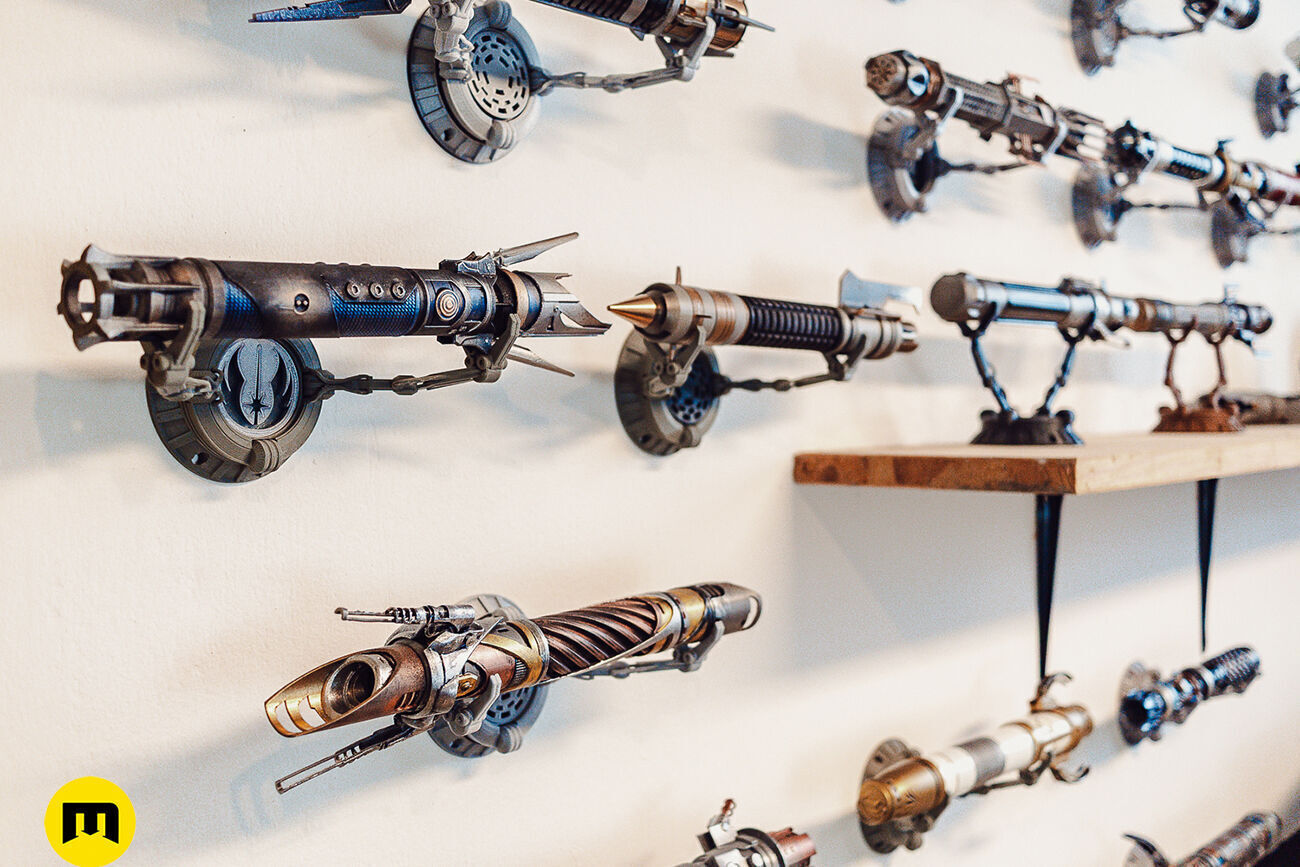 Jedi Survivor Customizable Lightsaber Collection 3D print model_3