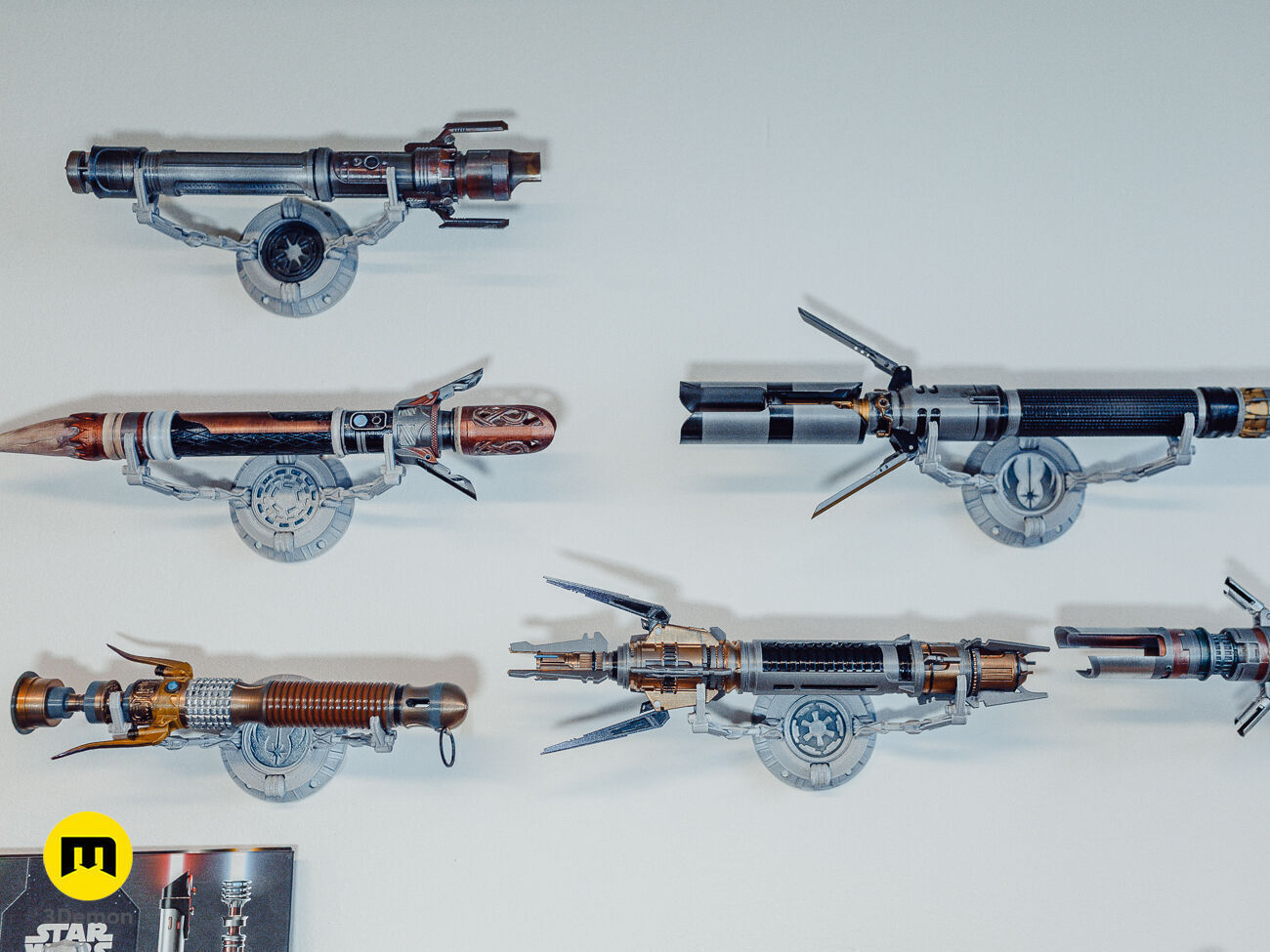 Jedi Survivor Customizable Lightsaber Collection 3D print model_1