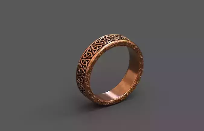 High-Quality 3D Ring Model