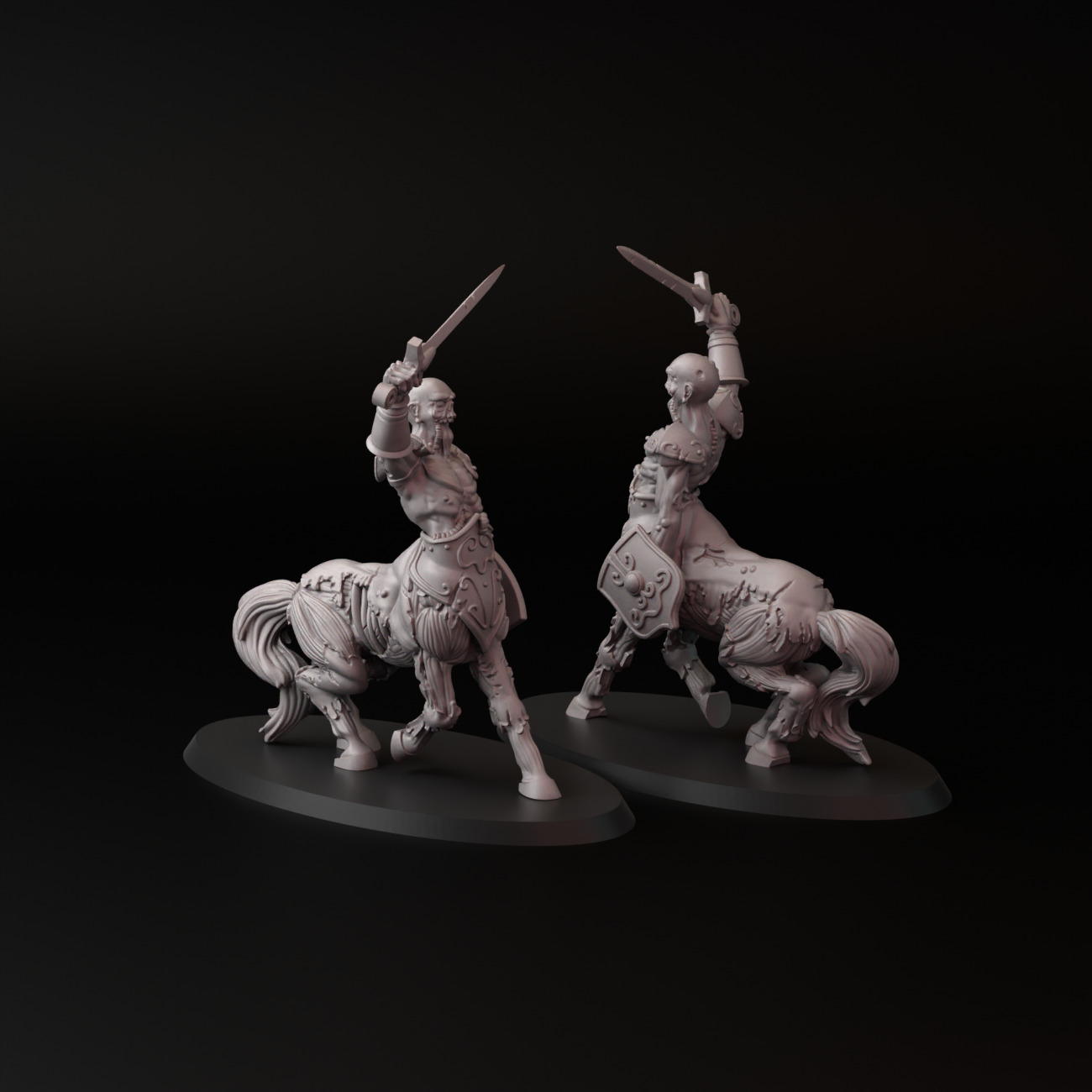 Zombie Centaurs 3D print model_4