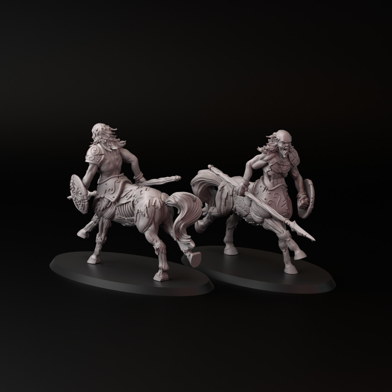 Zombie Centaurs 3D print model_3