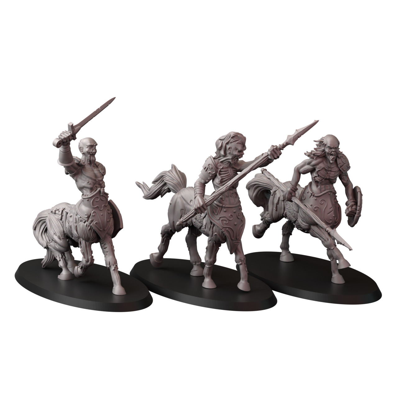 Zombie Centaurs 3D print model_1