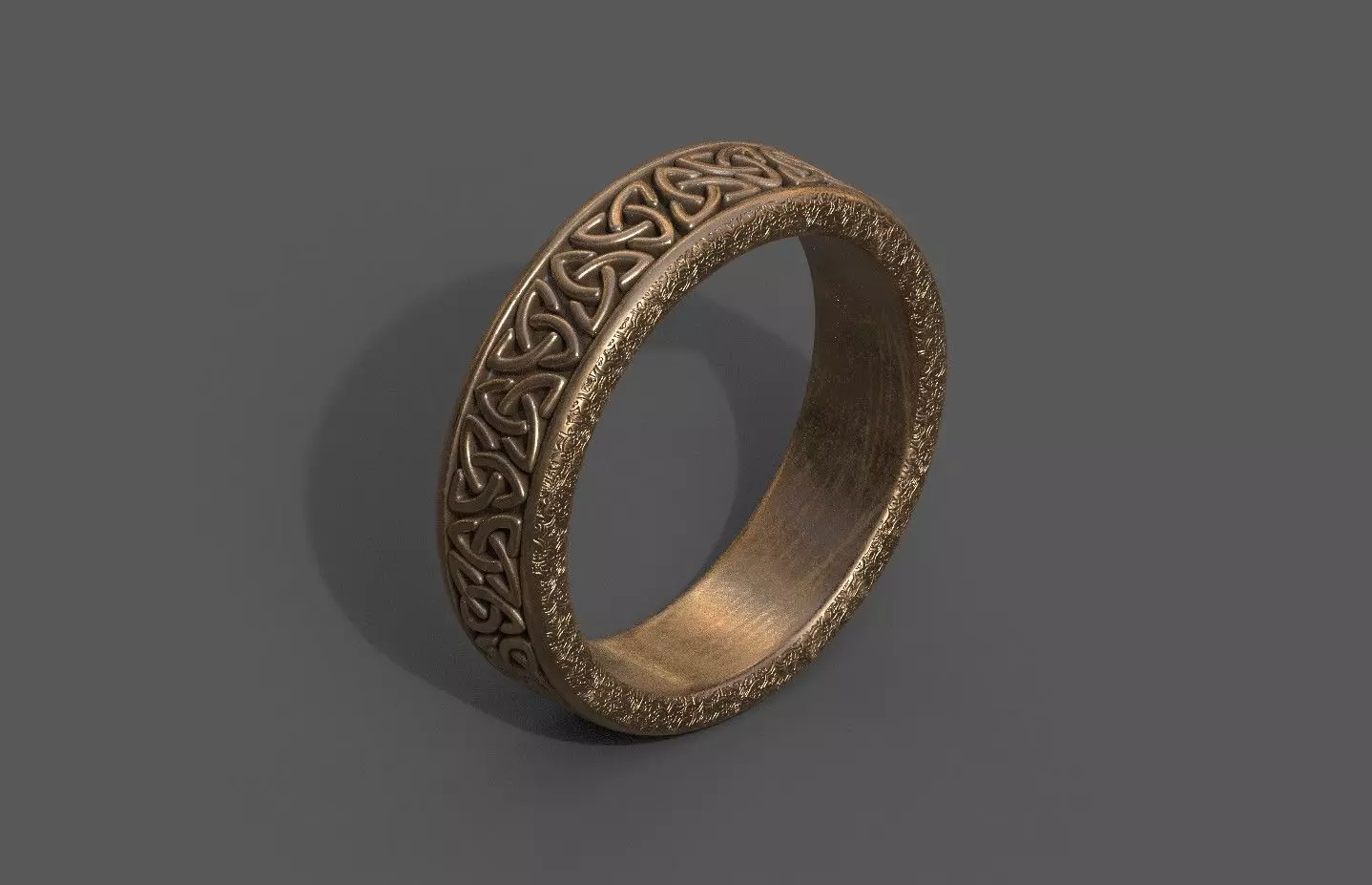 High-Quality 3D Ring Model Low-poly 3D model_0
