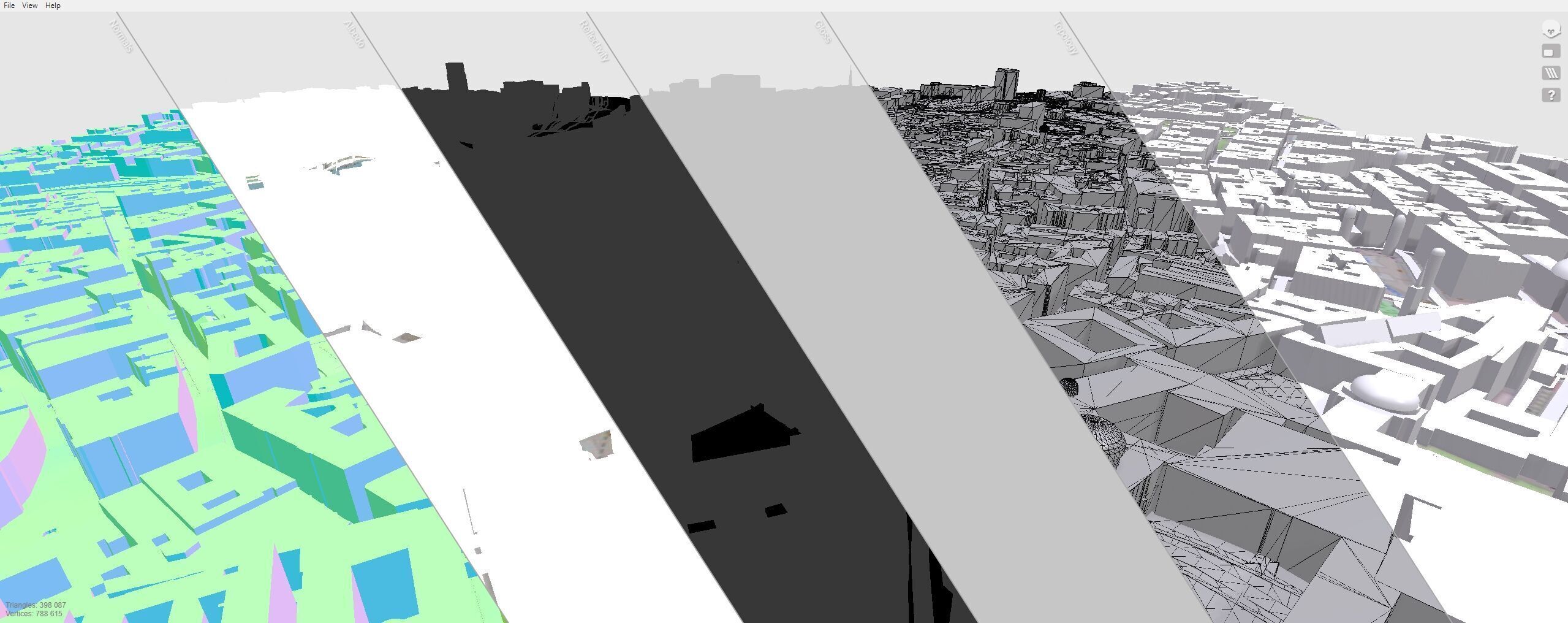 Cityscape Vienna Austria 3D model_14