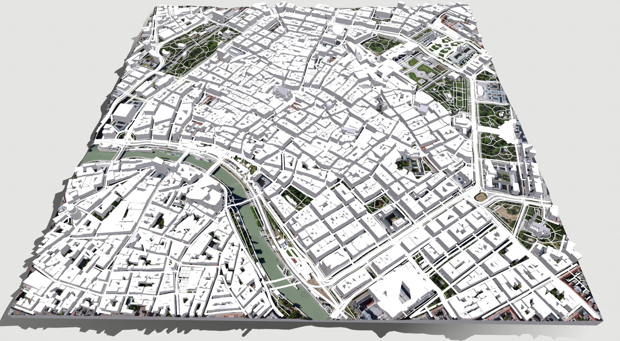 Cityscape Vienna Austria 3D model_6