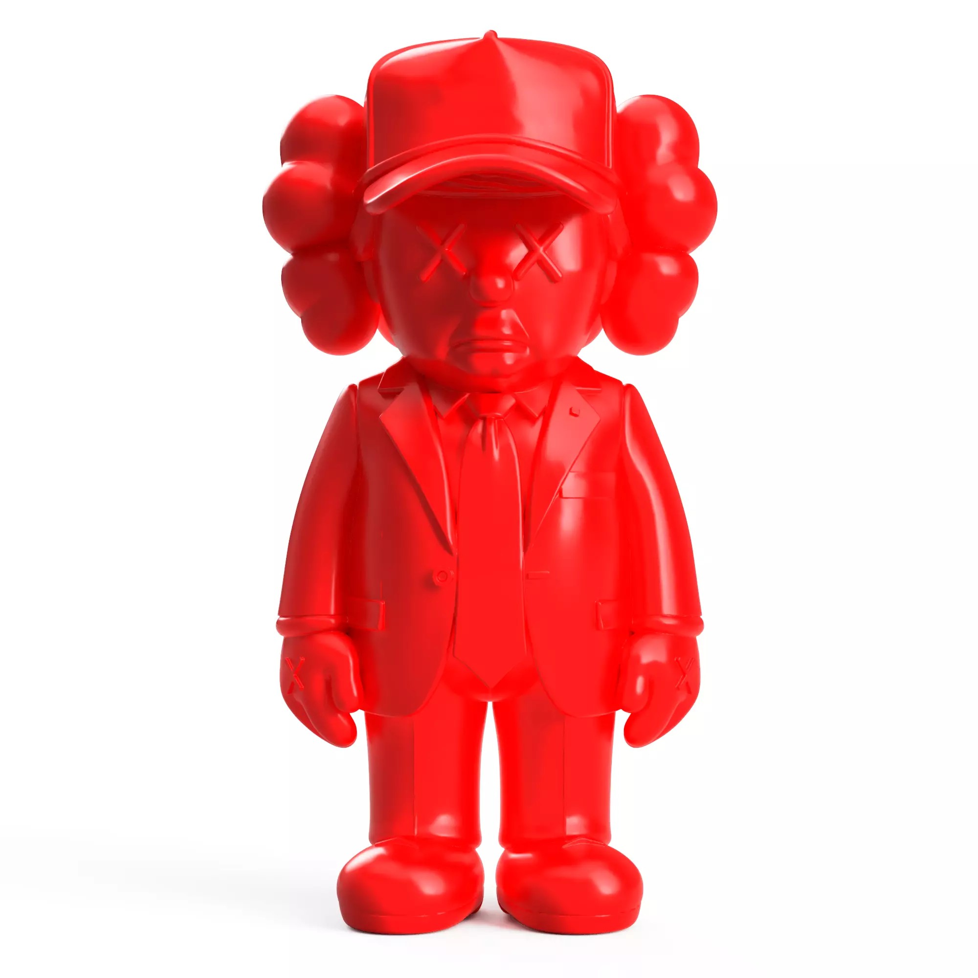 TRUMP KAWS Art Toy 3D print model