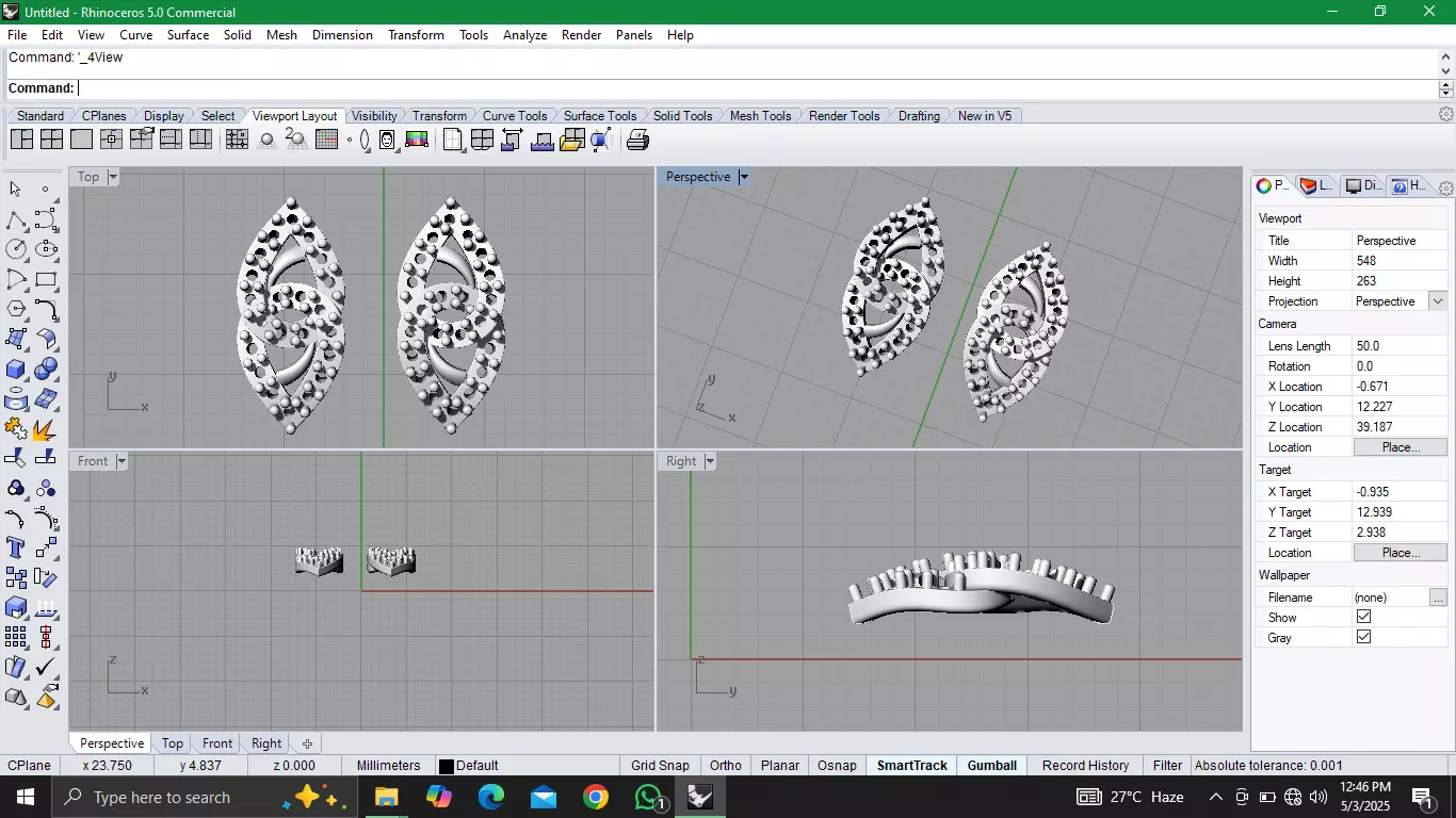 EARRING Free 3D model