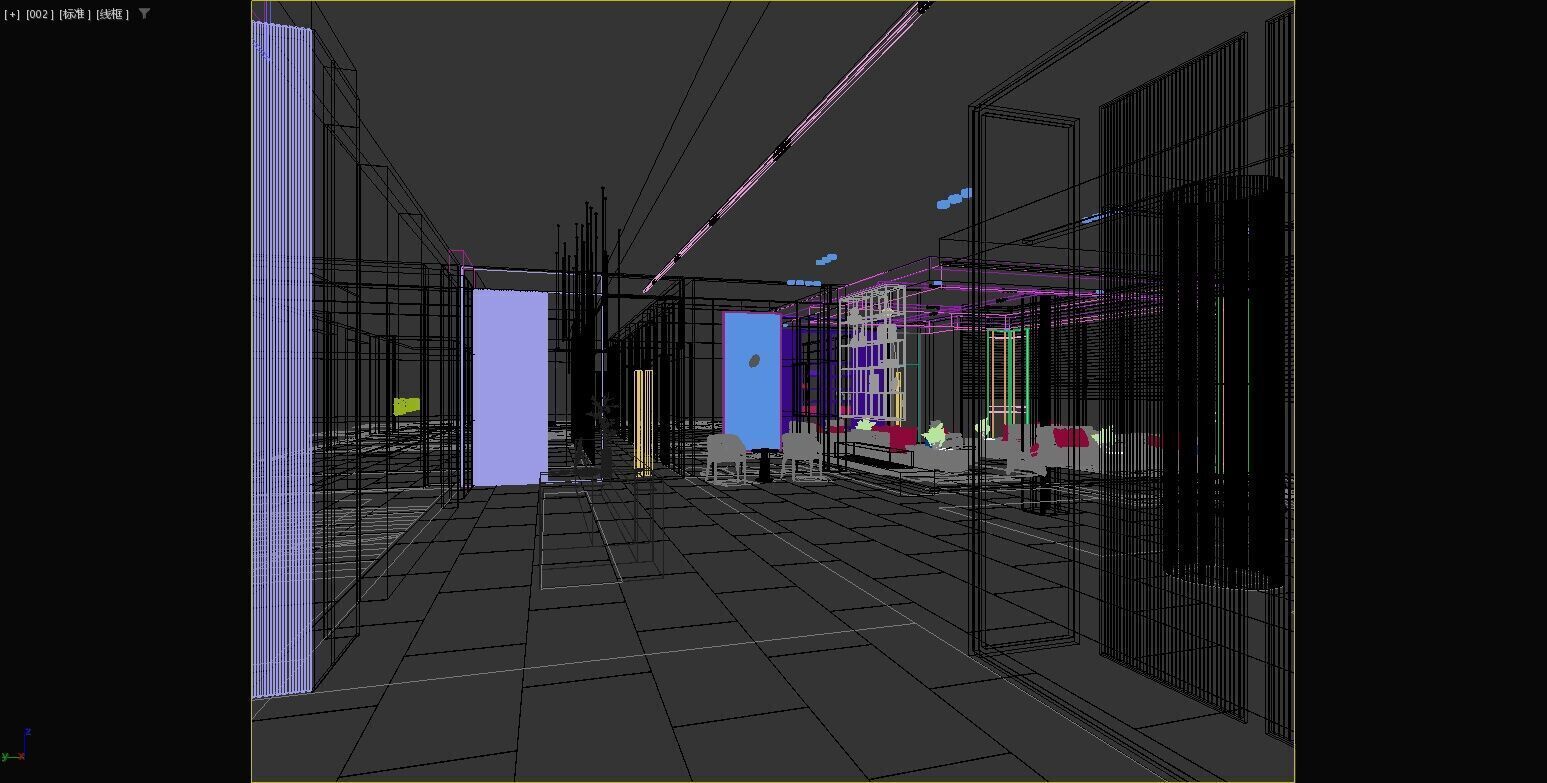 Modern hotel 3D model_12