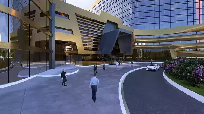 Modern Mixed Use Complex 