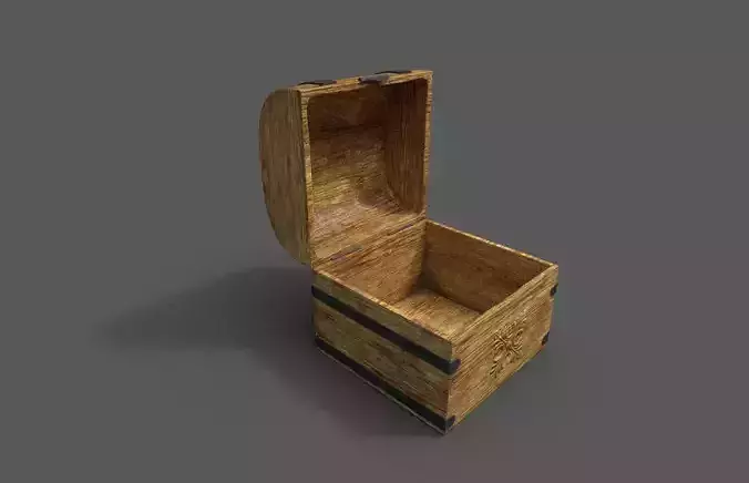 Chest-Storage Box 3D Model